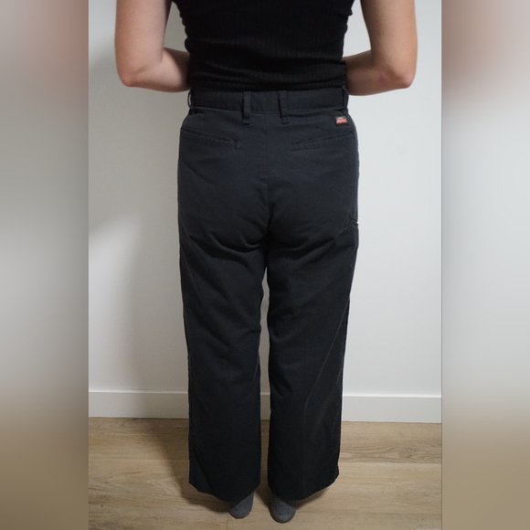 Dickies vintage high waisted black trousers - Picture 3 of 3